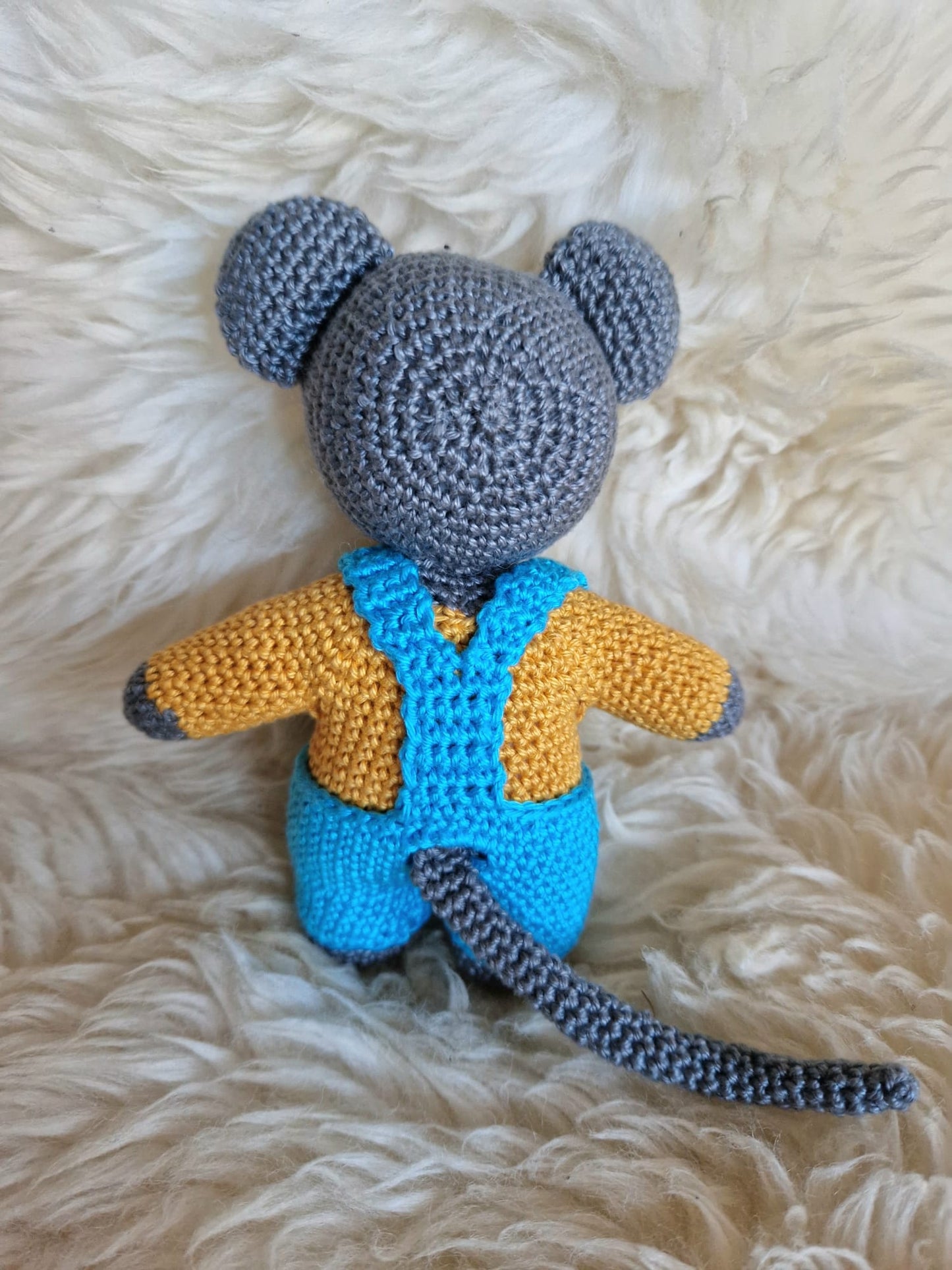 Kuscheltier Maus für Jungs